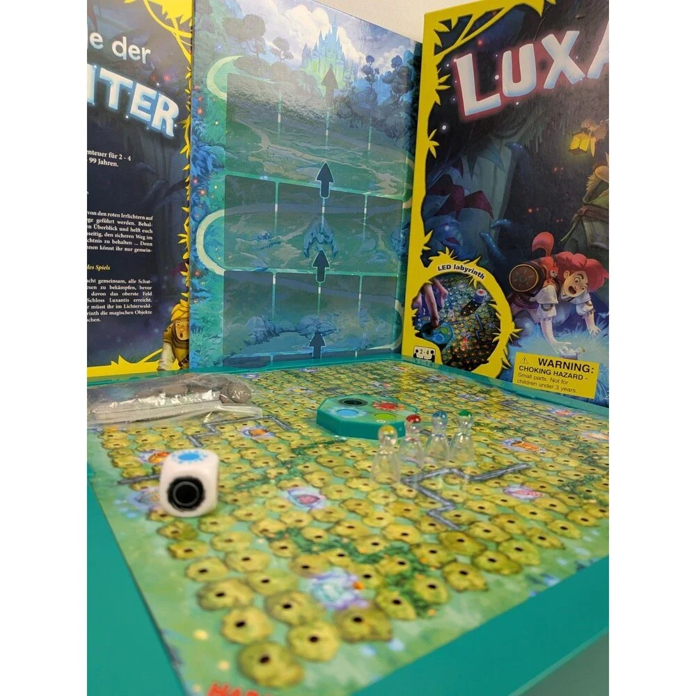LUXANTIS Board Game - Complete  Haba German English Interactive LED Labyrinth
